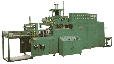 Continuous Vacuum Forming Machine (Chain Style)